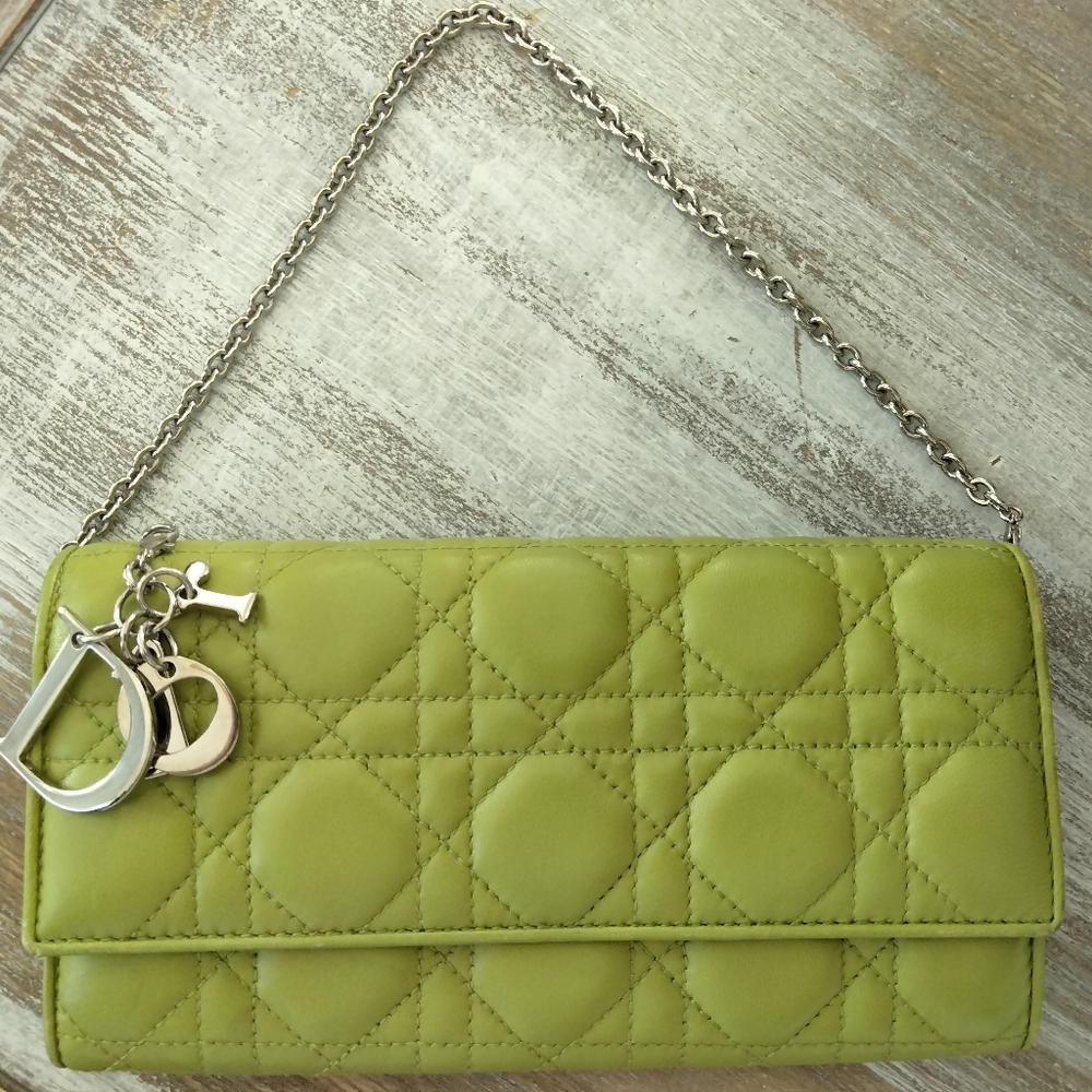 Dior Lambskin Cannage Wallet - Picture 5 of 15